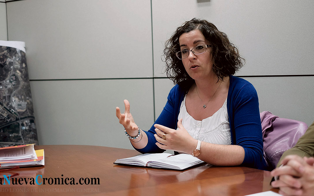 Victoria Valbuena, responsable técnica de León UP entrevistada en La Nueva Crónica