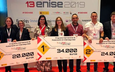 13ENISE acogió la entrega de premios del Programa de Aceleración de startups Cybersecurity Ventures