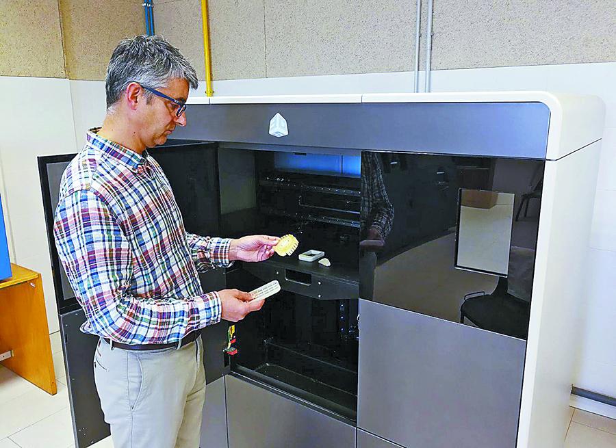 Nueva impresora 3d Polyjet al servicio de la industria leonesa