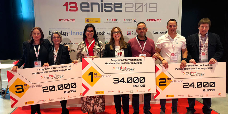 13ENISE acogió la entrega de premios del Programa de Aceleración de startups Cybersecurity Ventures
